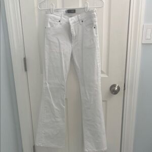 Kut from the Kloth White Flare Jeans